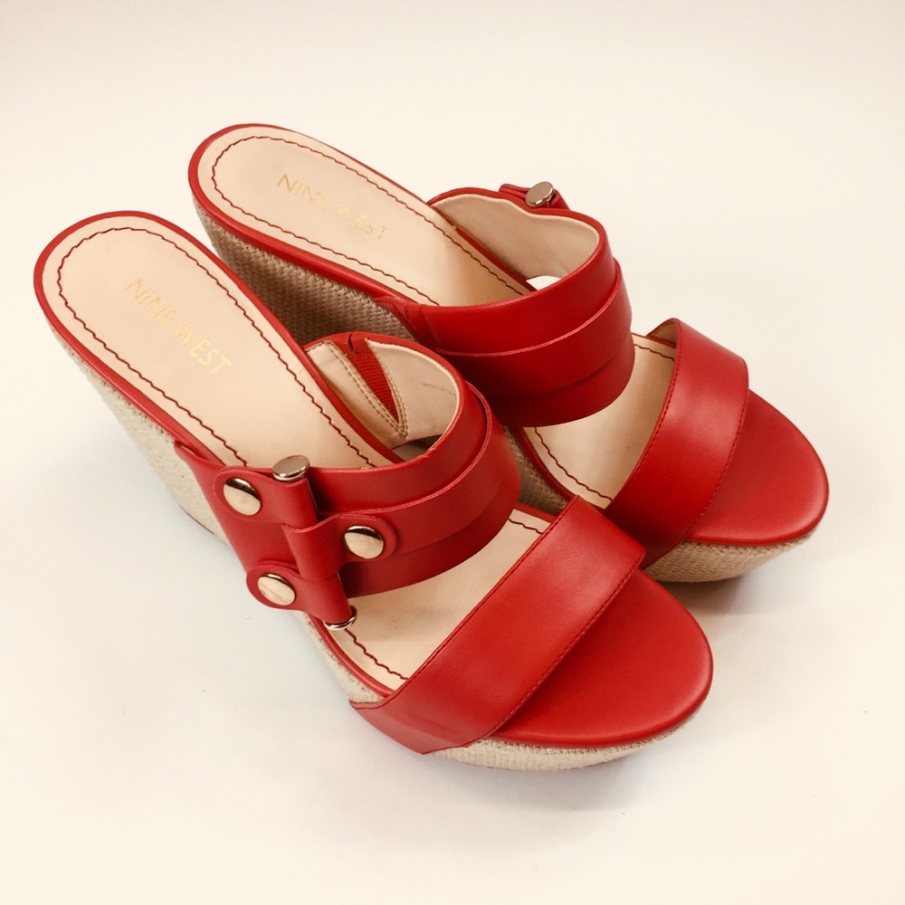 Nine West Lara Wedges Size 8.5 pre-owned